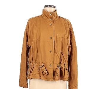 Women's Madewell Camel Cinch Waist Jacket